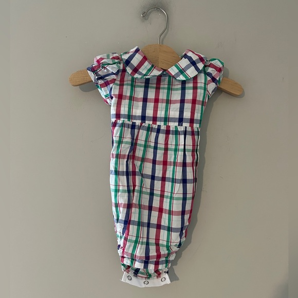$17 ADD ON‎ Classic Prep romper 12-18M Zara Old Navy Abercrombie H&M Baby Gap - Picture 1 of 3